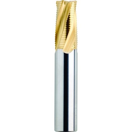 Morse Roughing End Mill, Center Cutting Regular Length, Series 5972G, 12 Cutter Dia, 3 Overall Length,  56764